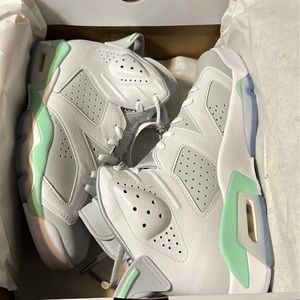 Nike Air Jordan 6 Retro White/Pure Platinum-Mint Foam
